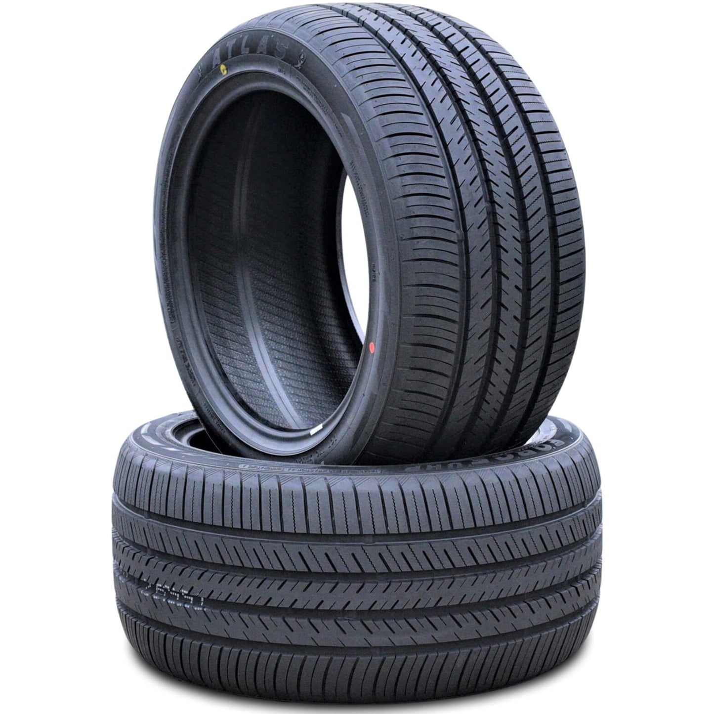 A pair of 2 (2) 255/40R20 101W XL A/S performance tires