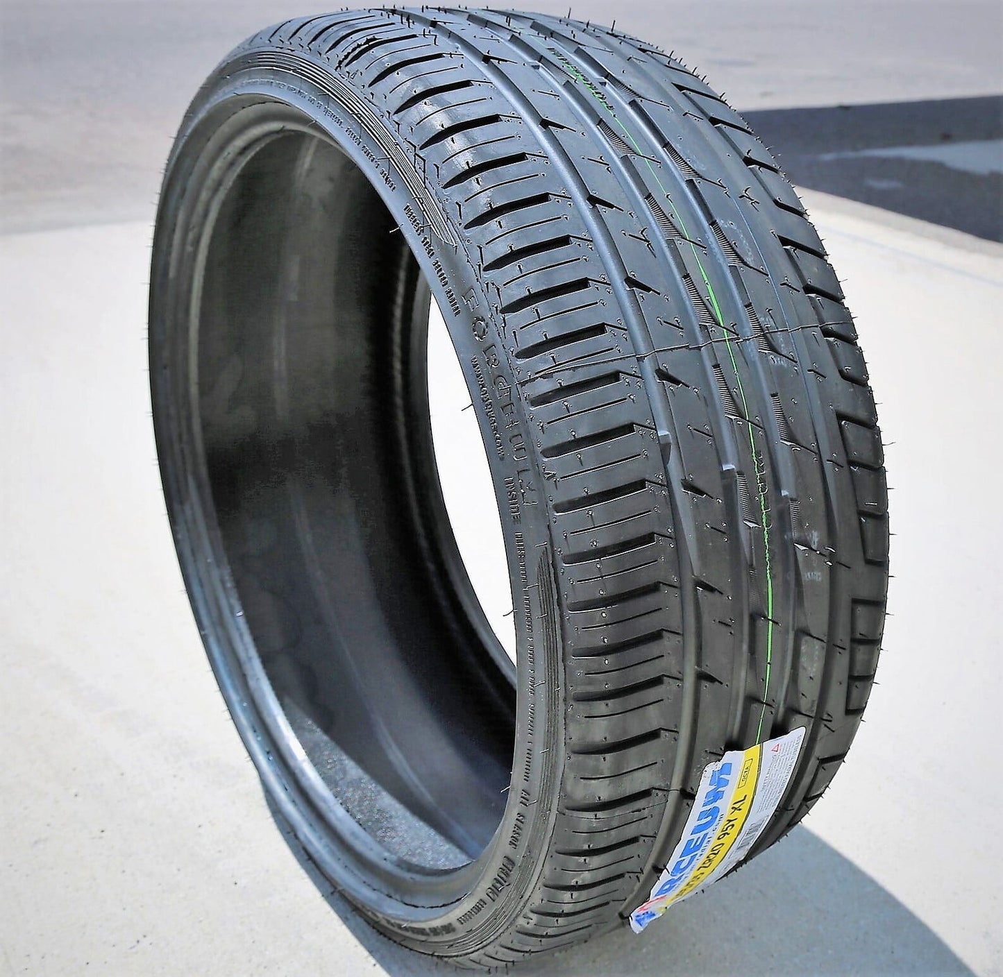 A pair of 2 (2) 245/35R20 ZR 95Y XL A/S high performance all-season tires are suitable for: 2017-19 Mercedes-Benz E300 4Matic, 2010-16 BMW 528i base