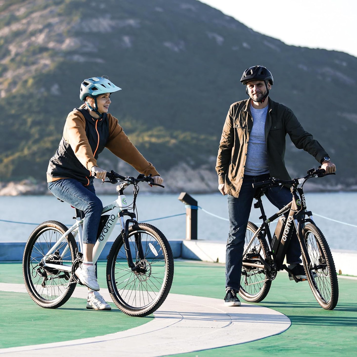 Adult Electric Bike, 350W BAFANG Motor (500W Peak), 4A 3H Fast Charging, 468Wh Li-Ion Battery, 21 Speed Gears, Air Saddle, 45 Miles 20 MPH 26" Mountain Bike Electric Bike, ANSI/CAN/UL2849 Compliant