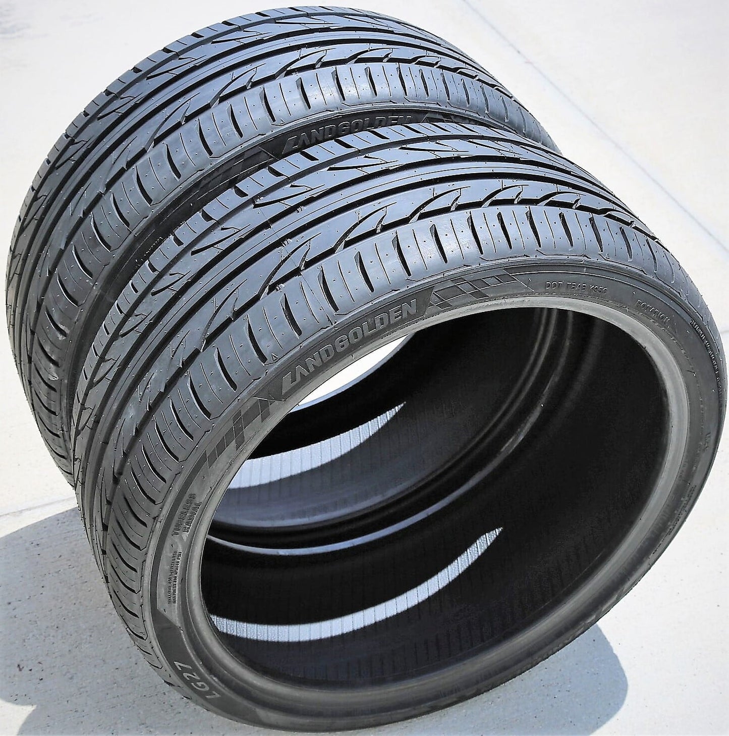A pair of (2) 245/30R20 ZR 97W XL A/S performance tires