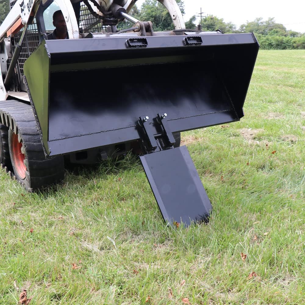 Attachments Clamp-On Quick Spade Combo 45" x 18" Dig Footings, Trenches, and Stump Removal